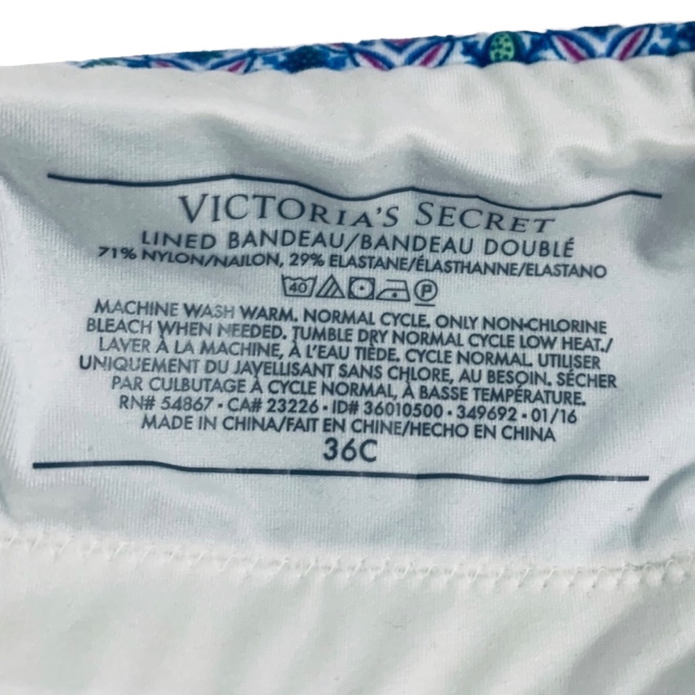 Victoria Secret Swim Bikini Top 32C Like New! - Picture 4 of 4